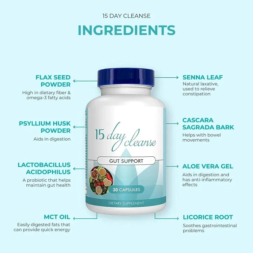 15-day Cleansing and Detoxifying Capsules