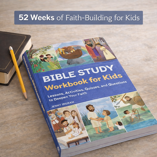 Bible Study - 52 Week Bible Workbook for Kids