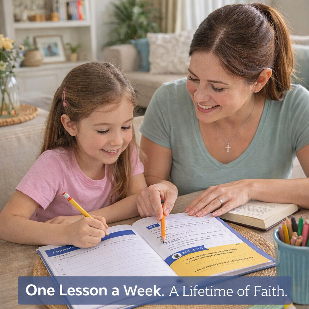 Bible Study - 52 Week Bible Workbook for Kids