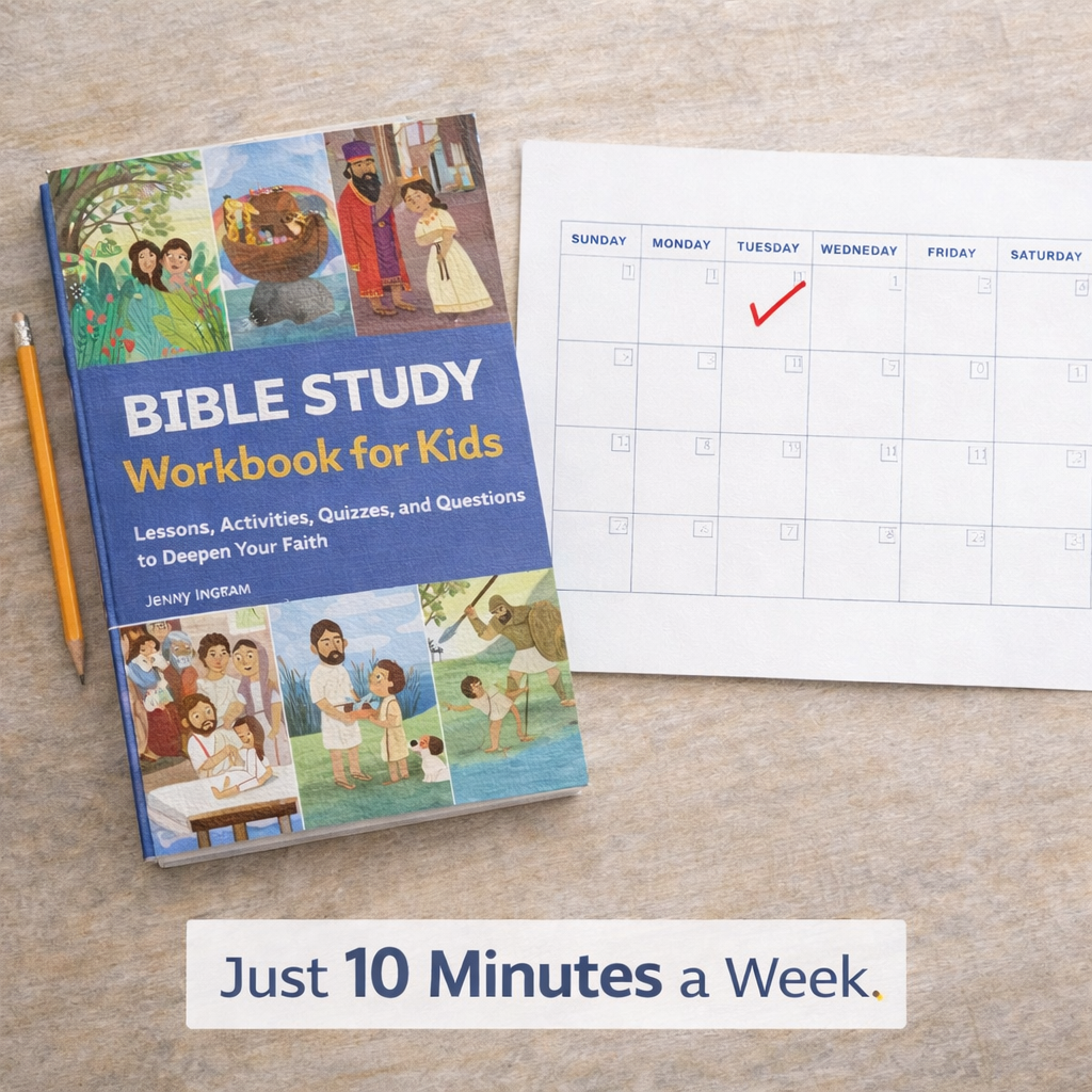 Bible Study - 52 Week Bible Workbook for Kids