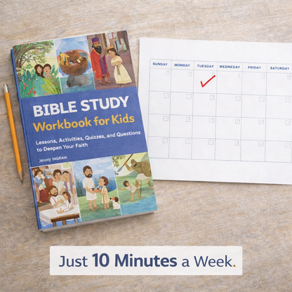 Bible Study - 52 Week Bible Workbook for Kids