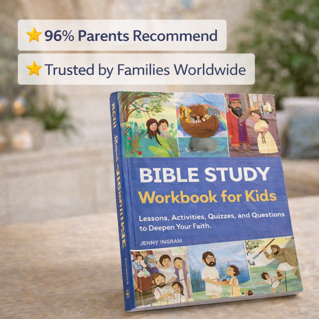 Bible Study - 52 Week Bible Workbook for Kids