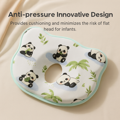 Anti flat baby pillow